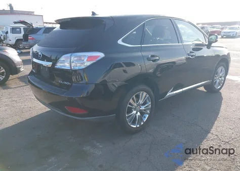 2010 Lexus Rx 450H z USA, uszkodzony, nr VIN JTJZB1BA4A2001829